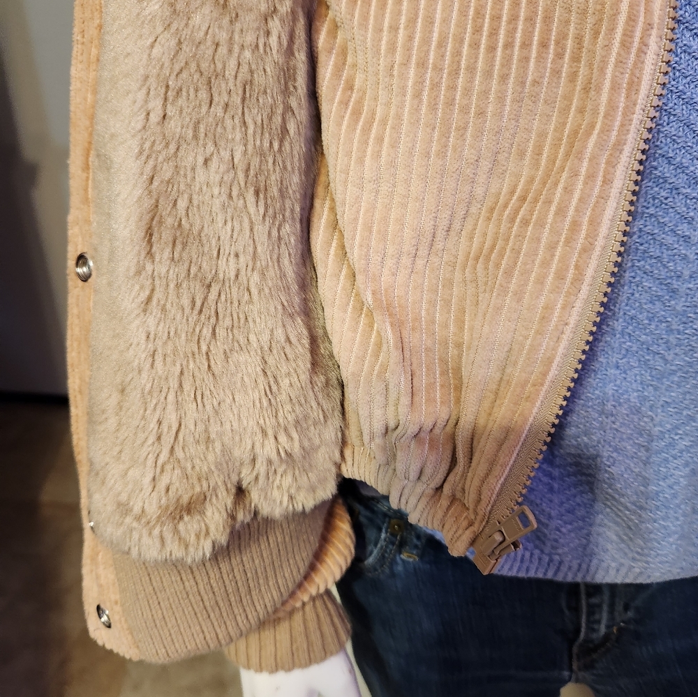 Corduroy Bomber Jacket - Picture 4 of 9